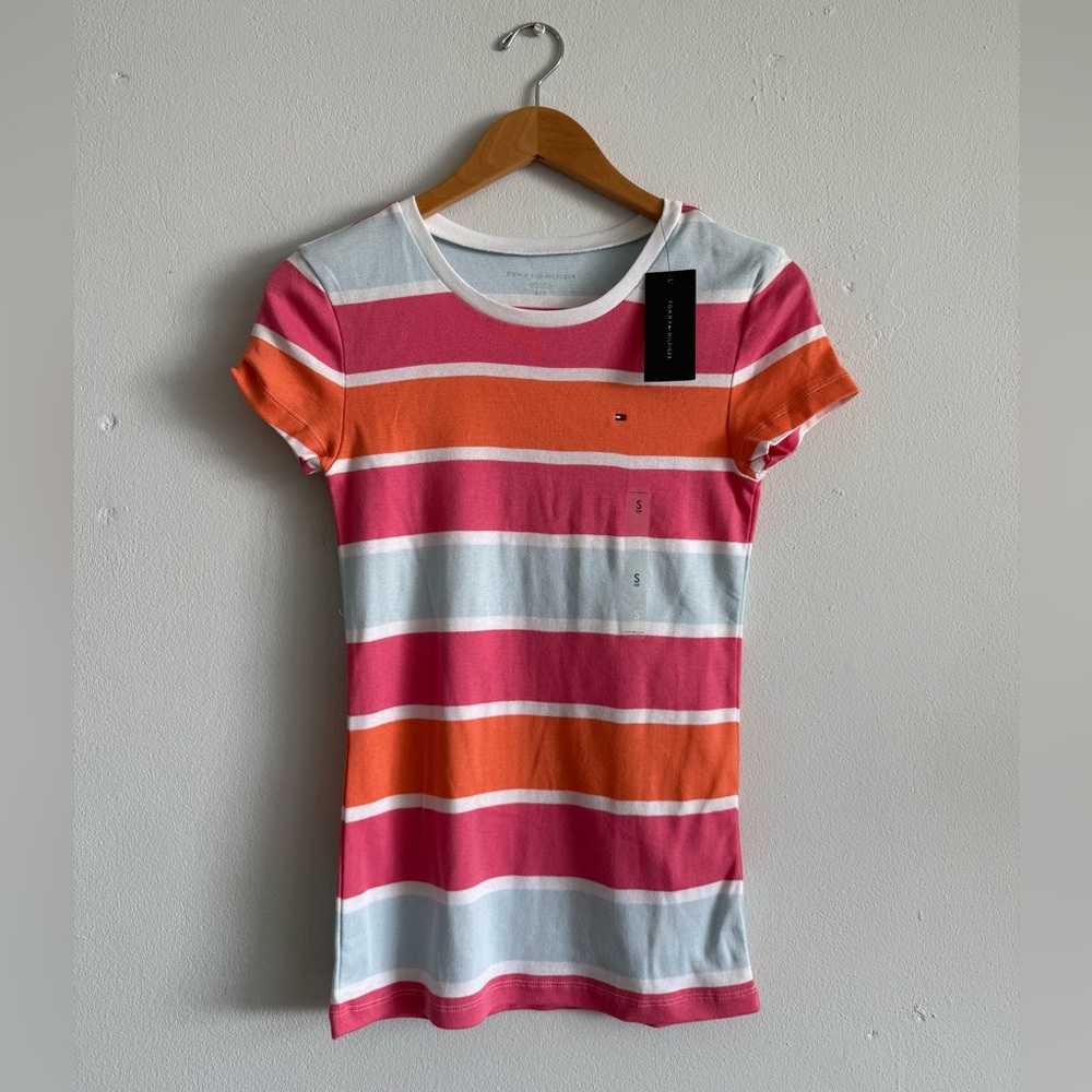 Vibrant Striped Tee